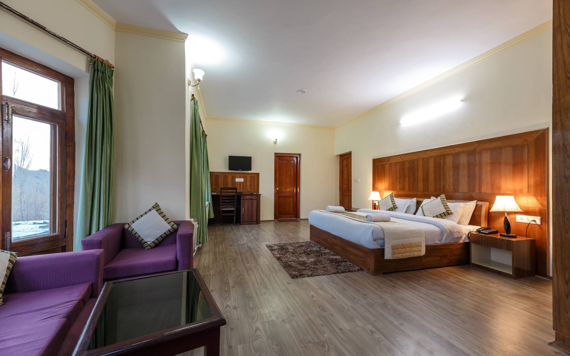 Triple occupancy room in Leh